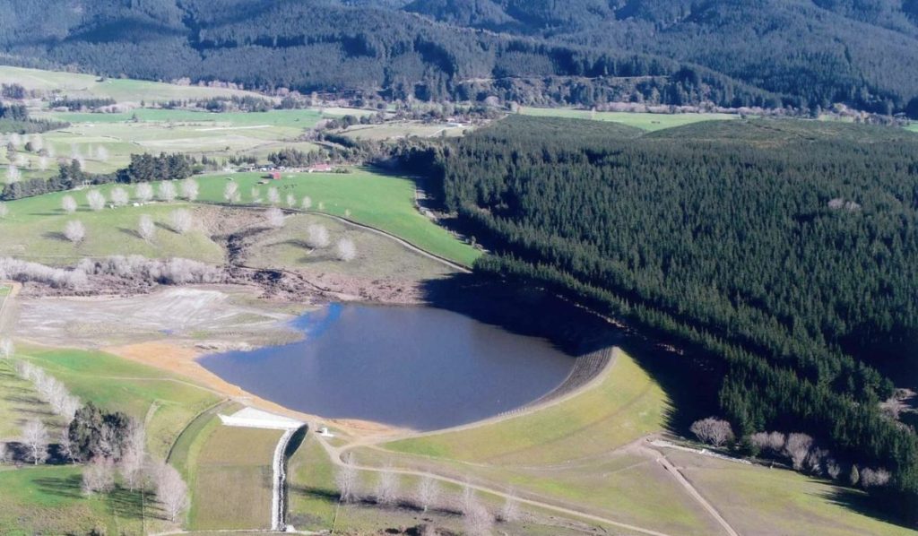 Wai-Iti water augmentation dam, Wakefield. Our role: Concept and options assessment, feasibility study, detailed design, documentation and construction supervision