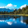 Lake Matheson, water and mountains, resilient investment, Water NZ