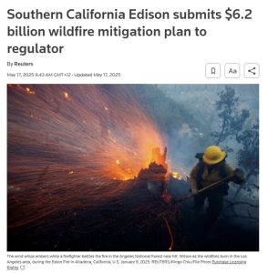 Southern California Edison, for example, is combining covered conductors, undergrounding, grid hardening, and climate-informed risk planning through a multi-year programme.